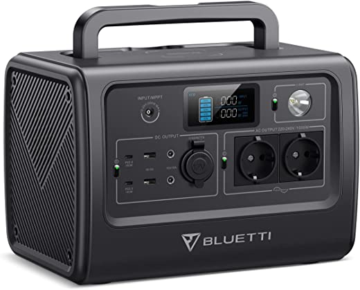 Bluetti Tragbare Powerstation Eb70, 716Wh Lifepo4 Batterie-Backup Mit 2 1000W Ac Ausgängen (1400W Peak), 100W Typ-C, Solargenerator Für Autoreisen, Netzunabhängig, Stromausfälle (Solarpanel Wählbar)