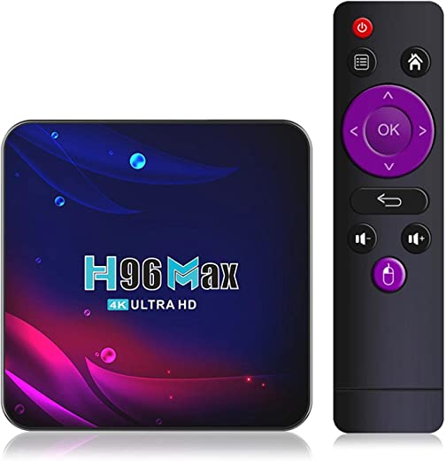Boxiangy H96 Max V11 Rk3318 Android 11.0 4Gb + 64Gb Smart Network Set-Top-Box 4K Tv-Box