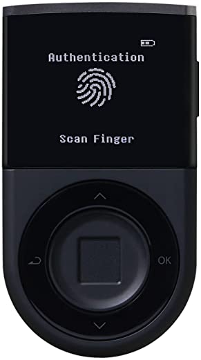 D'Cent Biometrisch Geldbörse-Kryptowährung Hardware Geldbörse-Bluetooth-Unterstützung Für Mehrere Münzen, Einschließlich Bitcoin, Ethereum Und Mehr