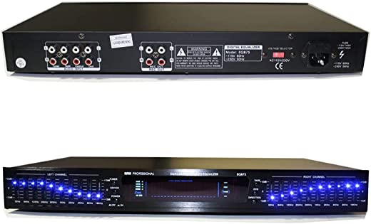 Emb – Eqb75 – Dual 10 Band Stereo Equalizer Mit Spektrumanalysator