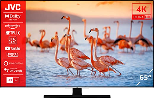 Jvc Lt-65Vu8155 65 Zoll Fernseher / Smart Tv (4K Ultra Hd, Hdr Dolby Vision, Triple-Tuner) - 6 Monate Hd+ Inklusive [2022]
