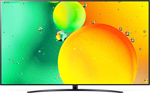 Lg 75Nano769Qa Tv 189 Cm (75 Zoll) Nanocell Fernseher (Active Hdr, 60 Hz, Smart Tv) [Modelljahr 2022]