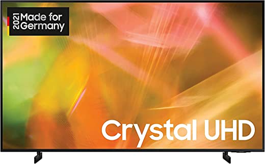 Samsung Crystal Uhd 4K Tv 70 Zoll (Gu70Au8079Uxzg), Hdr, Airslim, Dynamic Crystal Color [2021]