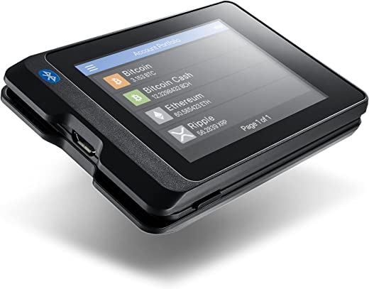 Secux W20 – Sicherste Krypto Hardware Wallet Mit Bluetooth Und Nft Unterstützung – Großer Touchscreen – Einfache Verwaltung Ihrer Bitcoin, Ethereum, Sol, Ltc, Doge, Bnb, Dash, Xlm, Erc20, Bsc Und Mehr