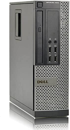 Desktop-Pc I5 Dell 7010 Sff (Intel Core I5 70 3.2 Ghz, 16Gb De Ram, Ssd 240 Gb, Dvd, Windows 10 Pro) (Generalüberholt)